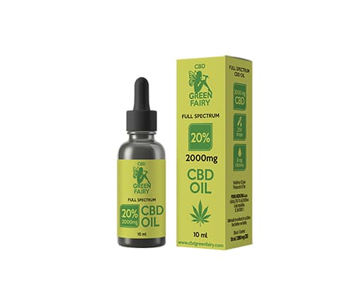 Olej CBD full spectrum 20% 2000mg 10ml  GREEN FAIRY 10szt