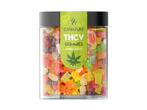 Canapuff THCV gummies Green Apple 25szt