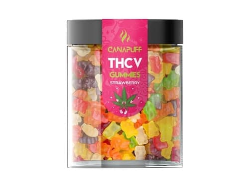 Canapuff THCV gummies Strawberry 25szt