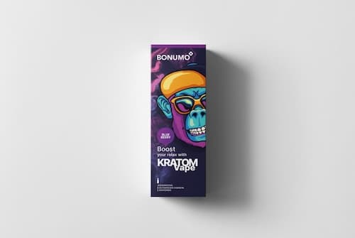 BONUMO Kratom Vape Blueberry 1ml