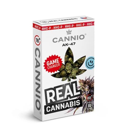 CANNIO HHC-P kwiaty 72% 9R AK-47 CBD 15% NT 1g