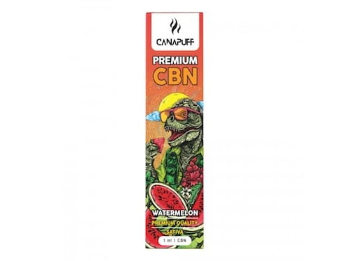 Canapuff vape pen Watermelon 89% CBN Jednorazowy 1ml