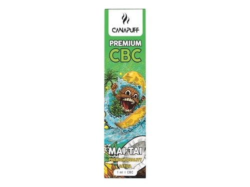 Canapuff vape pen MAI TAI 79% CBC Jednorazowy 1ml