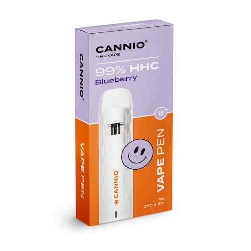 CANNIO HHC vape pen Blueberry 99% 1ml