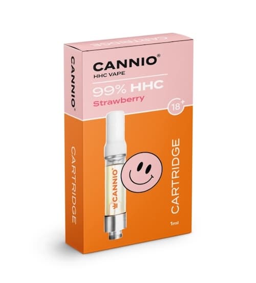 CANNIO HHC cartridge Strawberry 99% 1ml