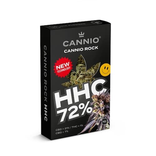 CANNIO HHC kwiaty Cannio Rock 72% 1g