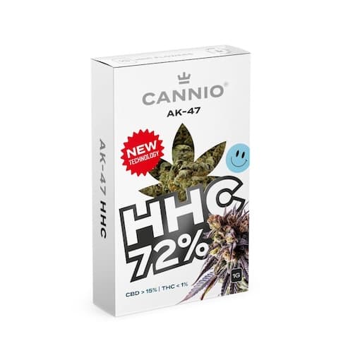 CANNIO HHC kwiaty Ak-47 72% 1g