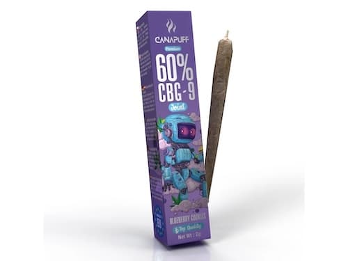 Canapuff CBG9 Joint 60% Blueberry Cookies 2g