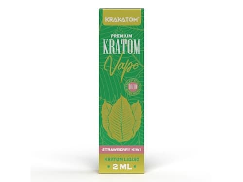 Krakatom Kratom vape pen Strawberry Kiwi 2ml