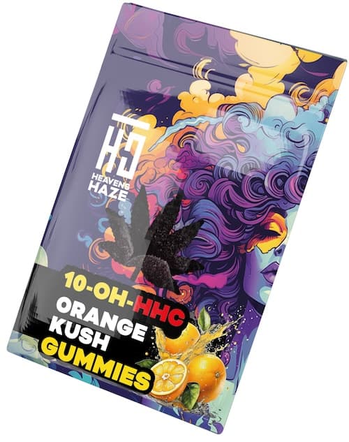 HEAVENS HAZE Gummies Orange Kush 10-OH-HHC 3szt