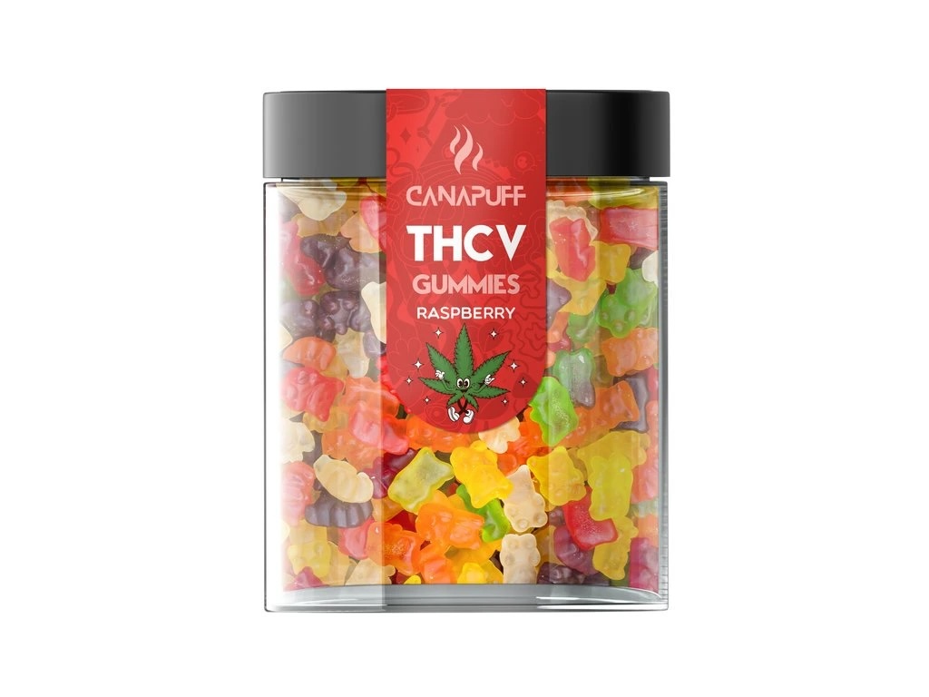 Canapuff THCV gummies Raspberry 10szt