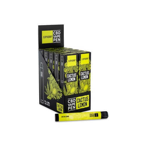 Euphoria CBD Vape Pen Cactus Lemon 2ml