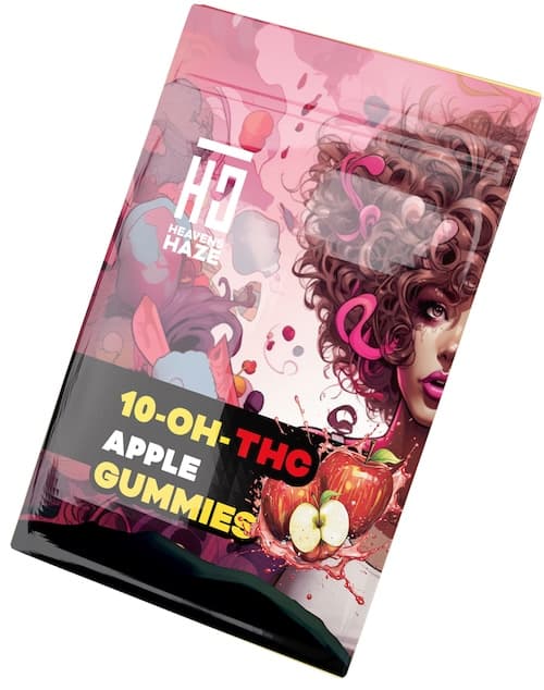 HEAVENS HAZE Gummies Apple 10-OH-THC 3szt