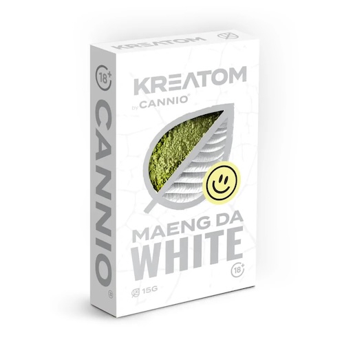 CANNIO KRATOM Green Maeng DA WHITE 15g