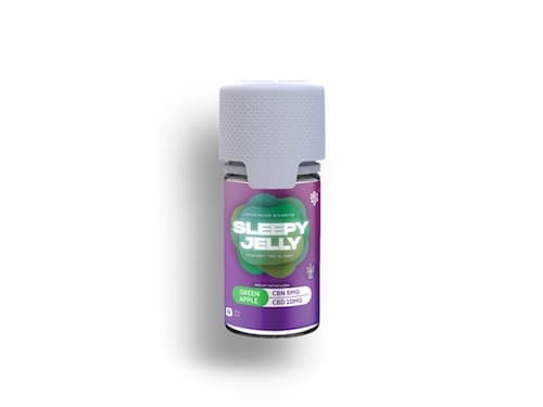 Czech CBD Sleepy Jelly Zielone Jabłko CBD i CBN 8szt