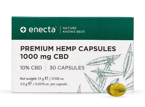 Kapsułki CBD 1000mg 30ks ENECTA